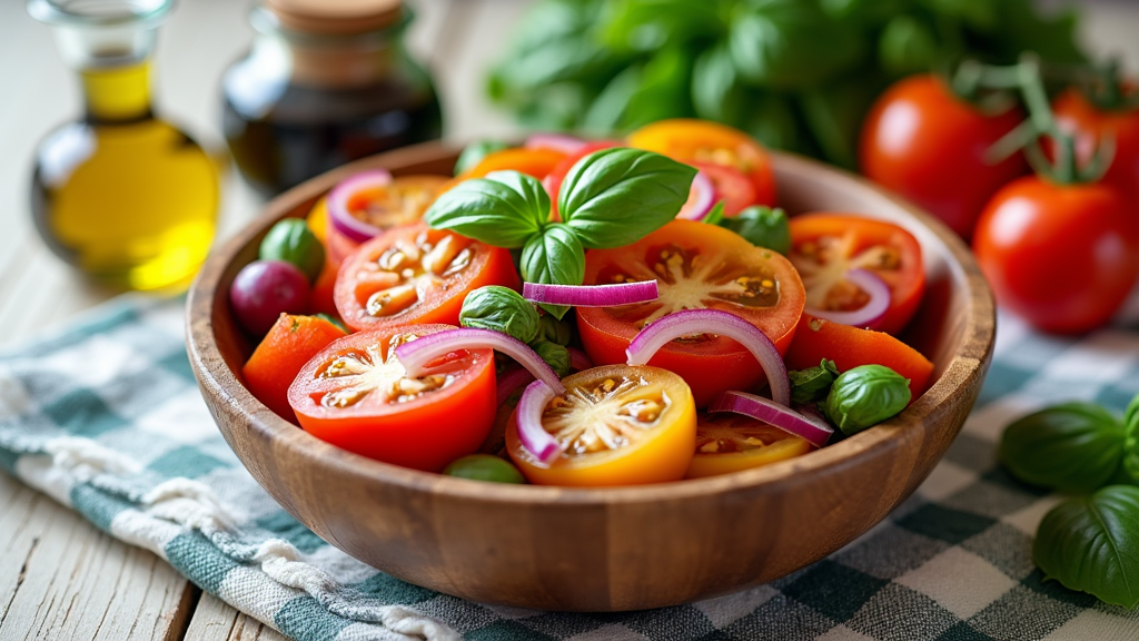 Tomatensalat Rezept: Einfach, Frisch Und Aromatisch